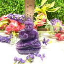 Lepidolite Sitting Buddha