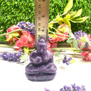 Lepidolite Sitting Buddha