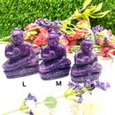 Lepidolite Sitting Buddha