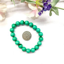 Malachite Round Bead Bracelet (Transformation)