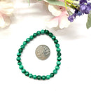 Malachite Round Bead Bracelet (Transformation)