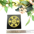 Small Black Tourmaline Plates for Protection & Grounding- Beta