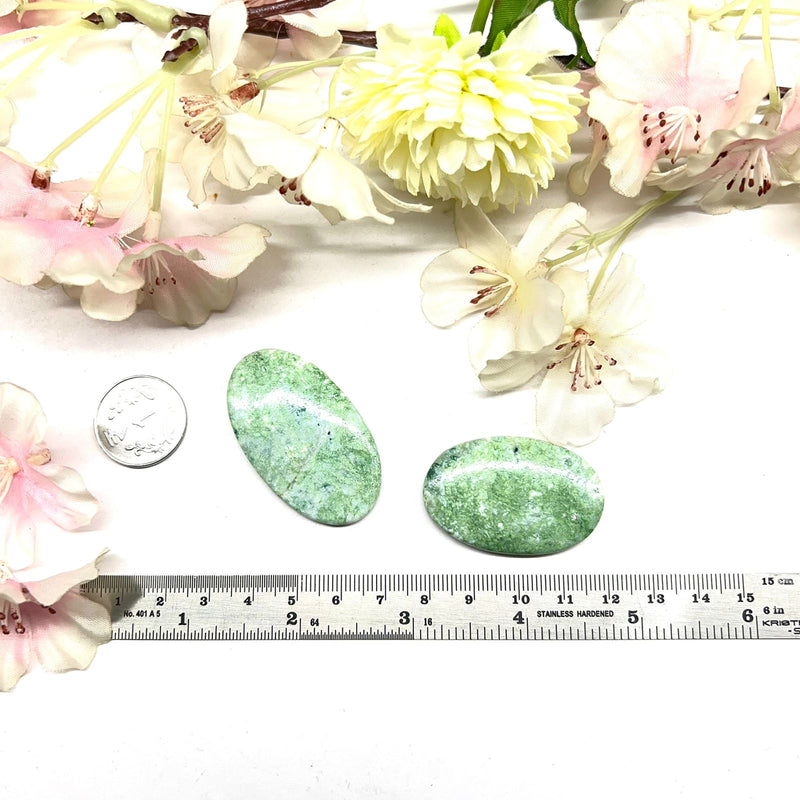 Mint Opal Cabochons (Heal emotional trauma)