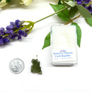 Moldavite Silver Pendant from Besednice (Czech Republic)