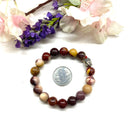 Mookaite Jasper Round Bead Bracelet