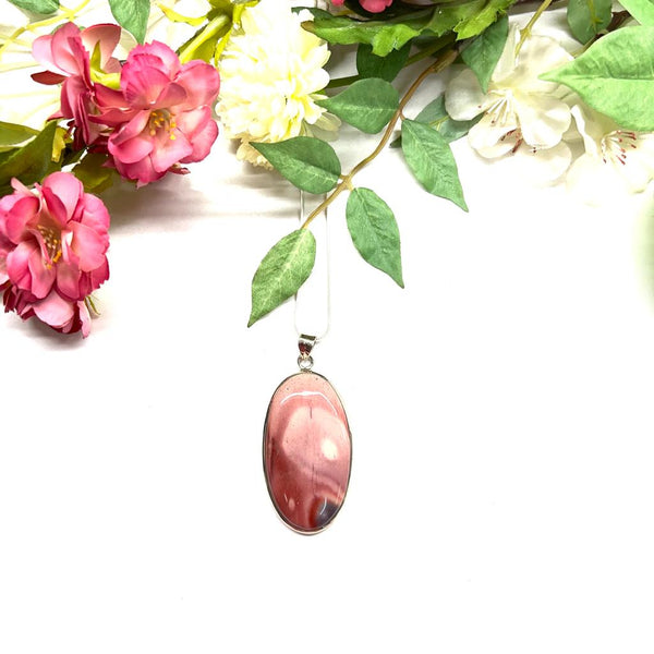 Mookaite Jasper Silver Pendant