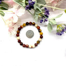Mookaite Jasper Round Bead Bracelet