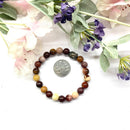 Mookaite Jasper Round Bead Bracelet