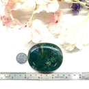 Moss Agate Palmstone (Abundance & Balance)