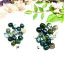 Moss Agate Tumbled Stone (Prosperity)
