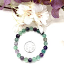 Multi Fluorite Bracelet (Focus  and Clarity)