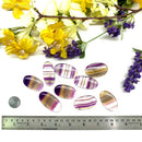 Multi Fluorite Cabochon