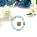 Opalite Round Bead Bracelet (Enhance psychic abilities)