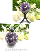 Amethyst Sphere Clusters (Spirituality)