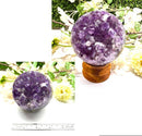 Amethyst Sphere Clusters (Spirituality)