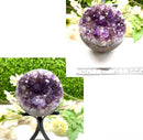 Amethyst Sphere Clusters (Spirituality)