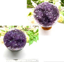Amethyst Sphere Clusters (Spirituality)