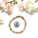 Peach Moonstone Bracelet