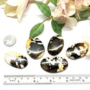 Peanut Wood Cabochon  (Emotional Stability)