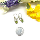 Peridot Earrings in Silver