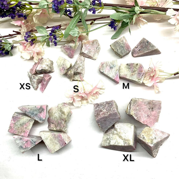 Pink Petalite Rough (Emotional Balance and Compassion)