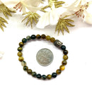 Pietersite Round Bead Bracelet (Change in Consciouness)