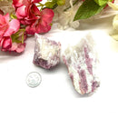 Pink Tourmaline on Matrix Rough (Emotional Healing)