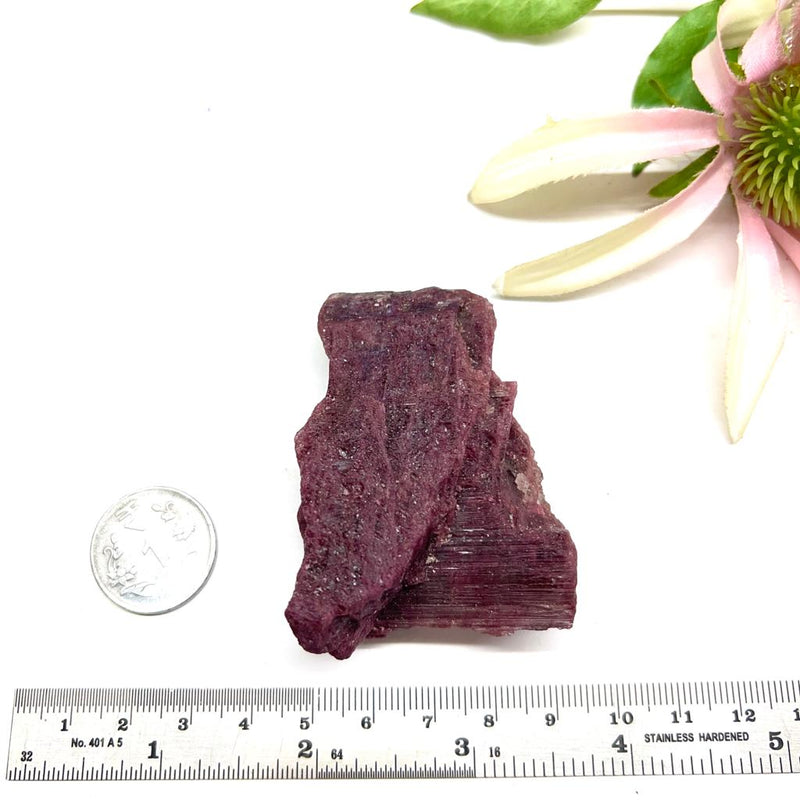 Pink Tourmaline Rough (Handle Emotional Anxiety)