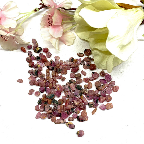 Pink Sapphire Rough Chips (Renewed Joy in Relationships)