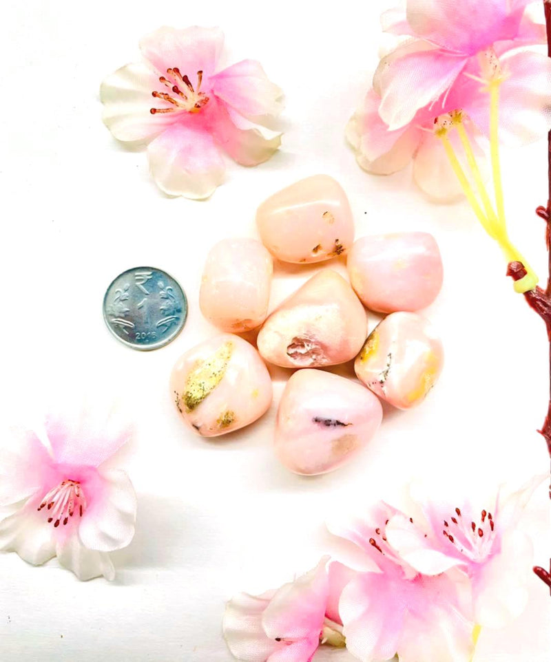 Pink Opal Tumble (Healing Emotional wounds and fears)