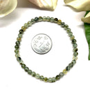 Prehnite Round Bead Bracelet (Release & Letting Go)