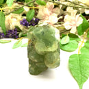 Prehnite Towers Free form with Point & 2 Sides Polished