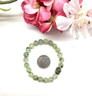 Prehnite Round Bead Bracelet (Release & Letting Go)