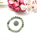 Prehnite Round Bead Bracelet (Release & Letting Go)