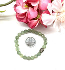 Prehnite Round Bead Bracelet (Release & Letting Go)