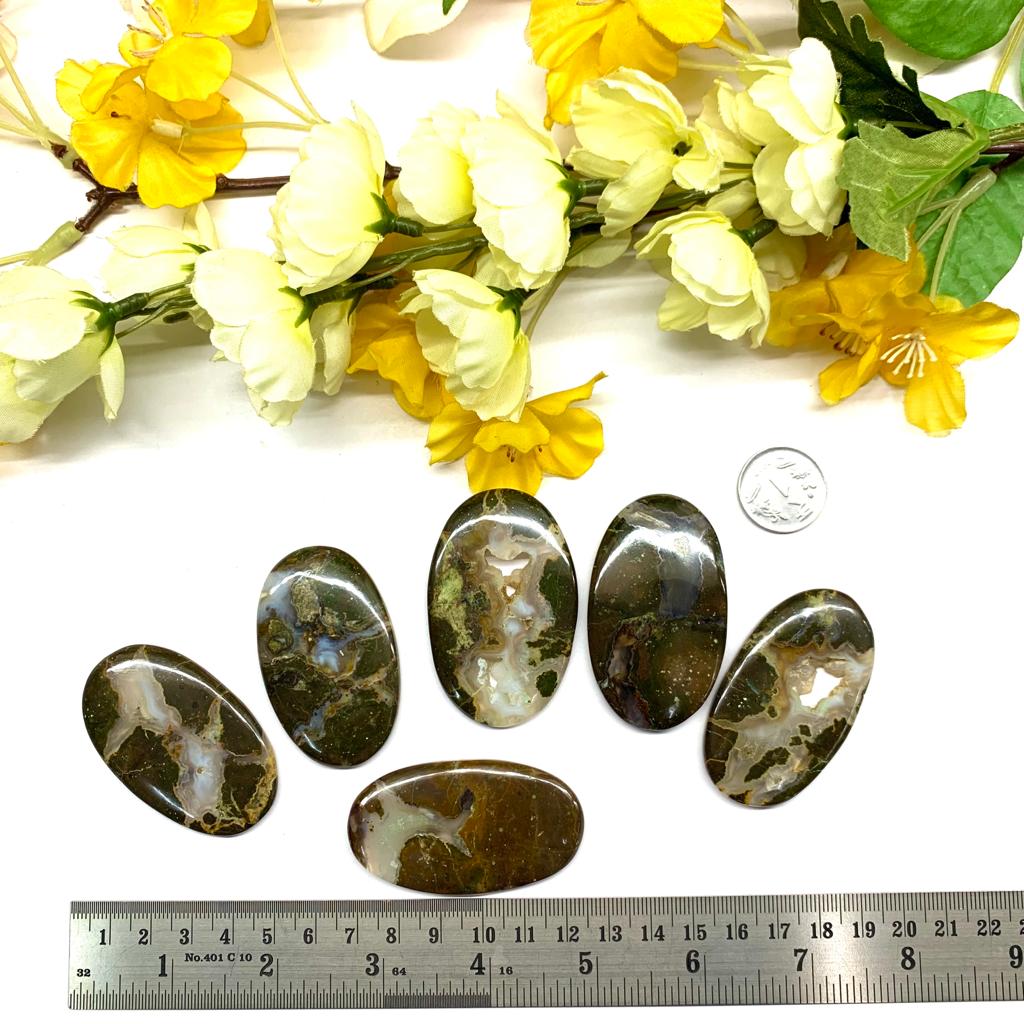 Priday Ranch Buy Priday Ranch Agate Cabochon online at Talk to Crystals