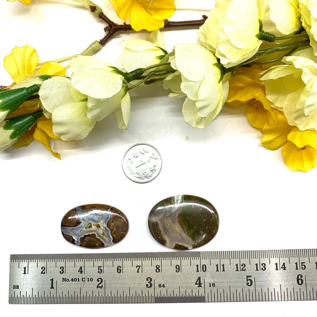 Priday Ranch Buy Priday Ranch Agate Cabochon online at Talk to Crystals
