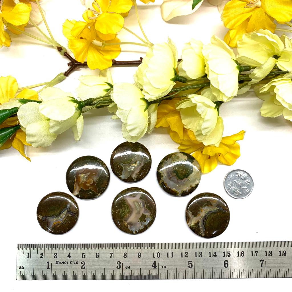 Priday Ranch Buy Priday Ranch Agate Cabochon online at Talk to Crystals