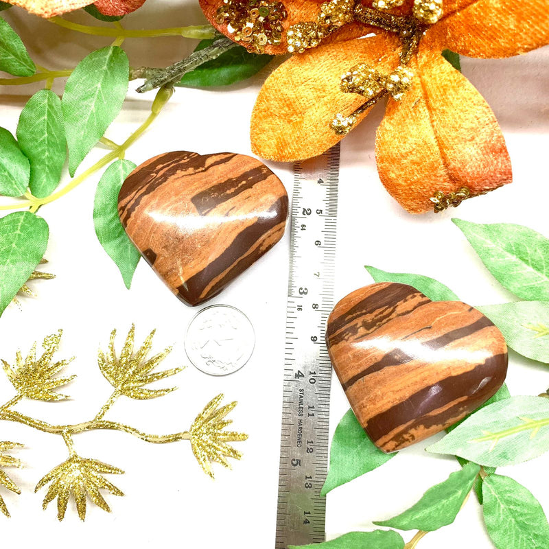 Print Stone Jasper Heart