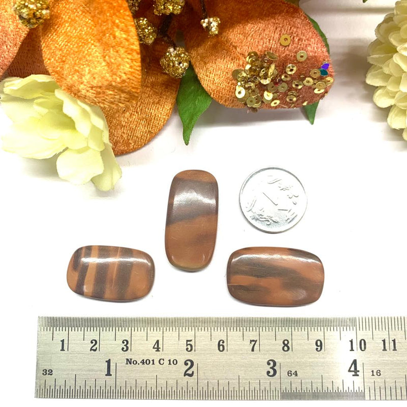Print Stone Jasper Cabochon (Integrity and Justice)
