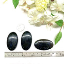 Purple-Black Iolite Cabochon