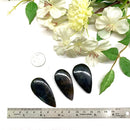 Purple-Black Iolite Cabochon