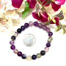 Purple Fluorite Bracelet (Clarity)