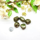 Golden Pyrite Tumble (For Wealth, Money and Fame)