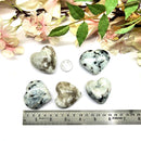 Rainbow Moonstone Hearts (Divine Feminine Connection)