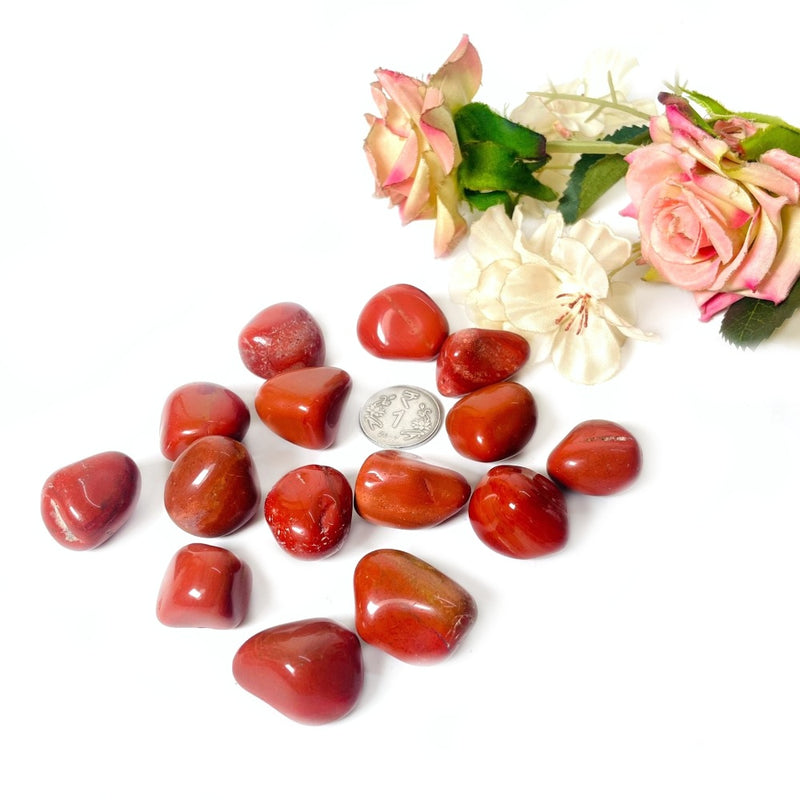 Red Jasper Tumble (Grounding & Stability)