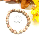 Red Picasso Jasper Bracelet (Creativity)