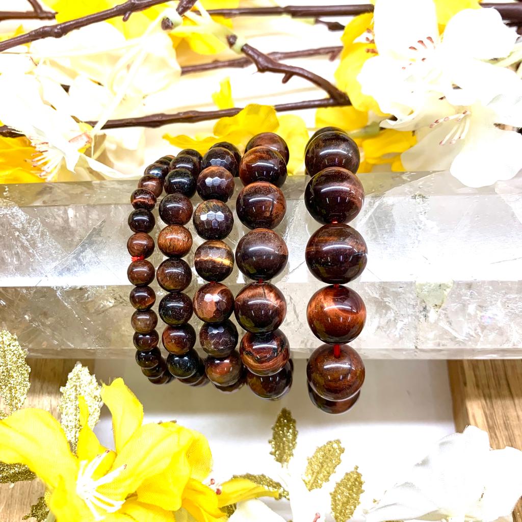 Signature Double Stone Onyx and Red Tiger's Eye Bracelet – L'Homme Men's  Fashion