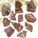 Red Crazy Lace Agate Slice (Happiness & Positivity)