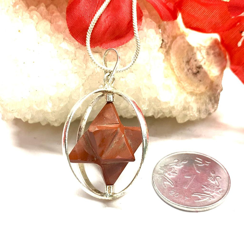 Red Jasper Pendants - Hestia Collection (Endurance & Nurture)